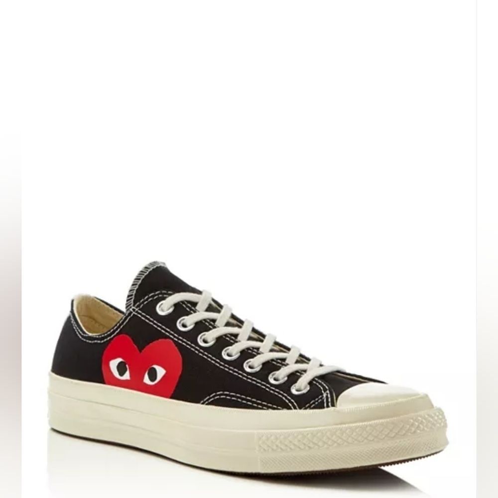 NEW Converse Comme Des Garcons PLAY Chuck Taylor Sneakers Men 7 Women 8.5 Unisex